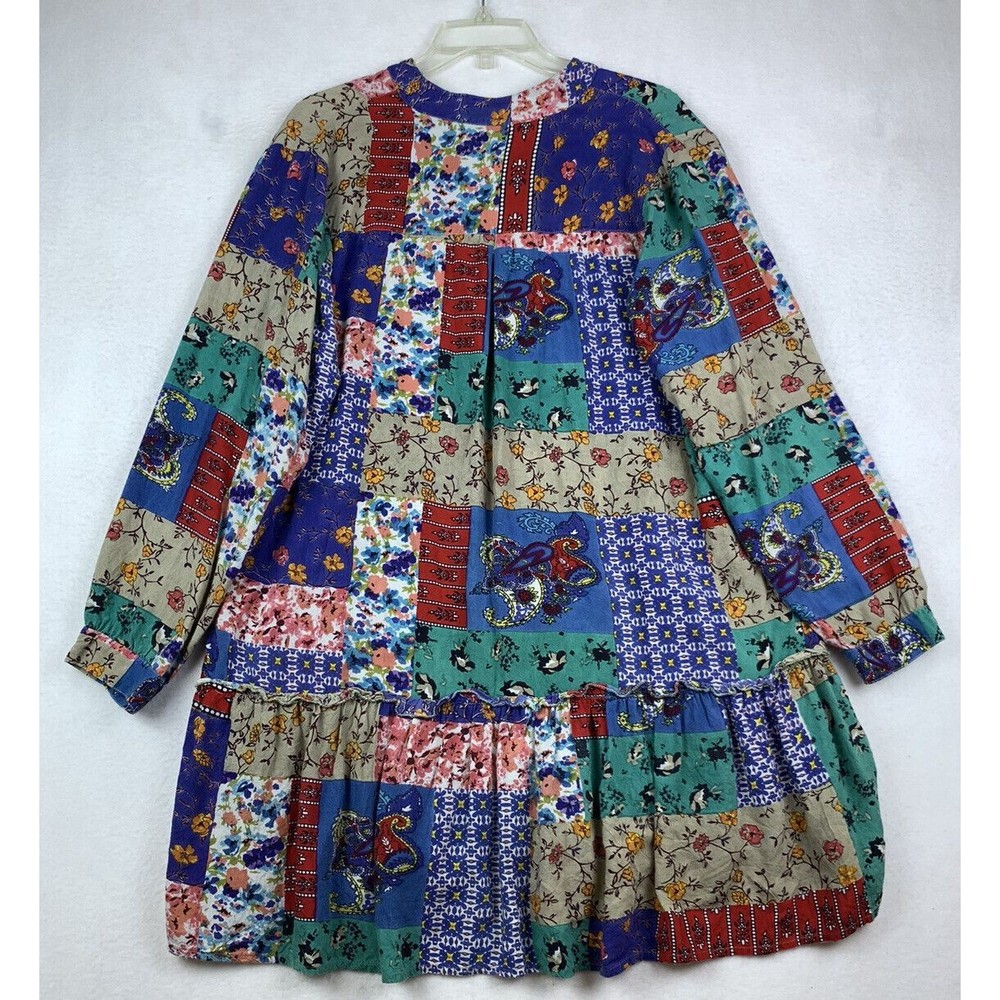 Sacred Threads Button Tunic Blouse Hippie Boho St… - image 7